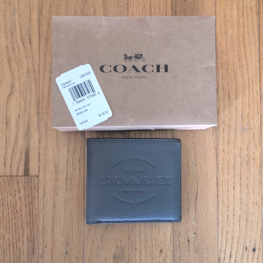 Coach Men’s Double Fold Wallet